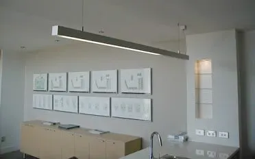 Commercial office lighting installation by Best Forsyth Electrical in Hawke's Bay